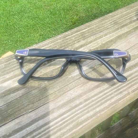 Calvin Klein Frames for sunglasses dark translucent blue 56[]16 135 - Picture 10 of 11